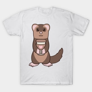 Ferret Coffee T-Shirt